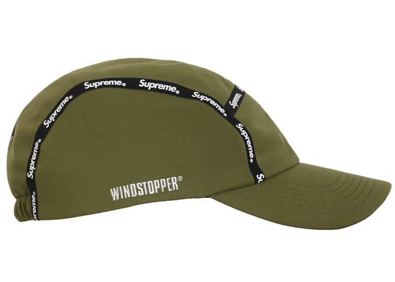 Supreme Taped Seam WINDSTOPPER Camp Cap Olive