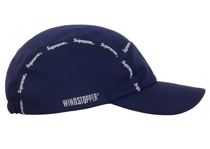 Supreme Taped Seam WINDSTOPPER Camp Cap Washed Navy