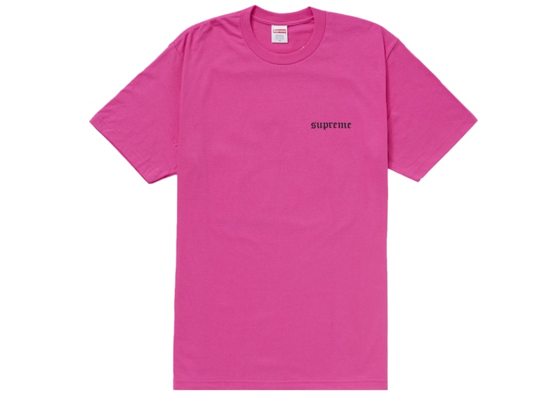 Supreme Target Tee Fuchsia