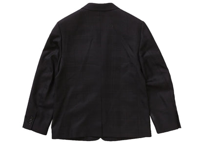 Supreme Tartan Wool Suit Black