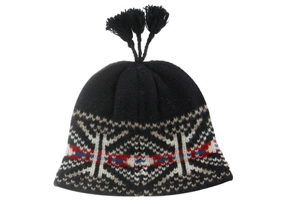 Supreme Tassel Beanie Black