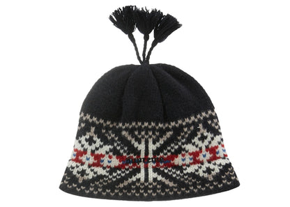 Supreme Tassel Beanie Black