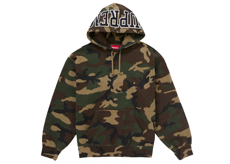 Supreme Team 94 Hooded Sweatshirt Camo