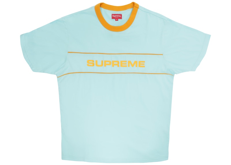 Supreme Team Ringer Tee Light Blue