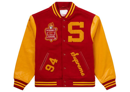 Supreme Team Varsity Jacket Red