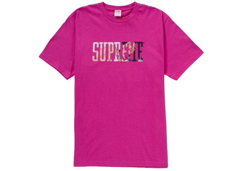 Supreme Tera Patrick Collegiate Tee Magenta