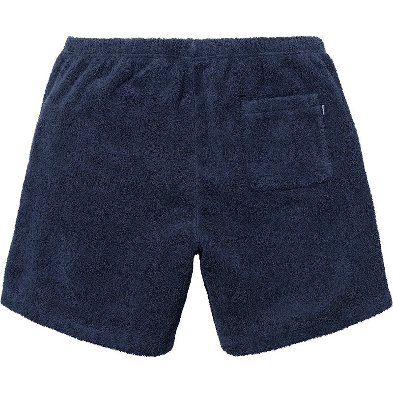 Supreme Terry Logo Short Navy