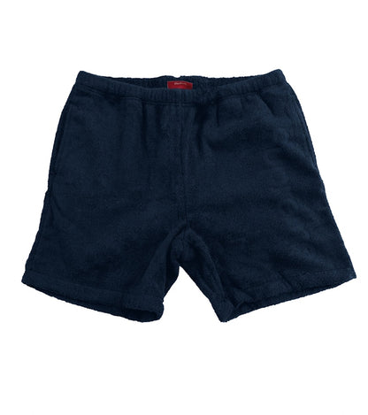 Supreme Terry Logo Short Navy