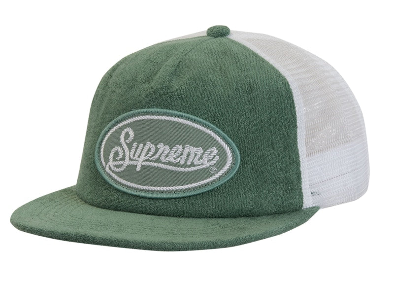 Supreme Terry Mesh Back 5-Panel Work Teal