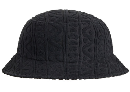 Supreme Terry Pattern Crusher Black