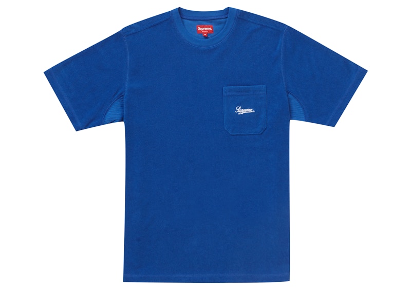 Supreme Terry Pocket Tee Royal