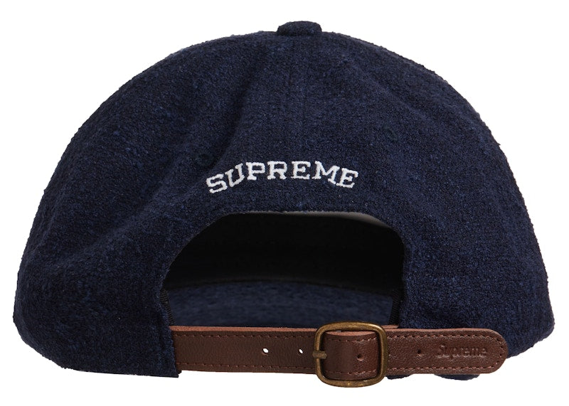 Supreme Terry S Logo 6-Panel Navy