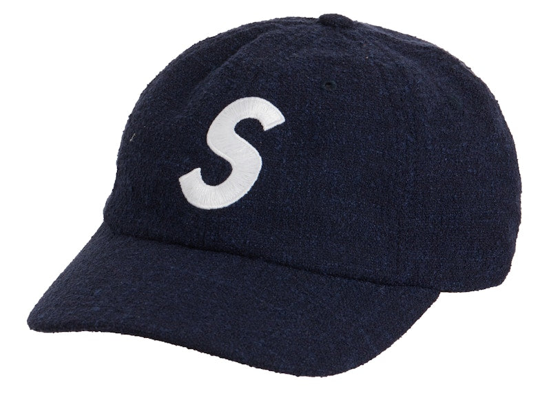 Supreme Terry S Logo 6-Panel Navy