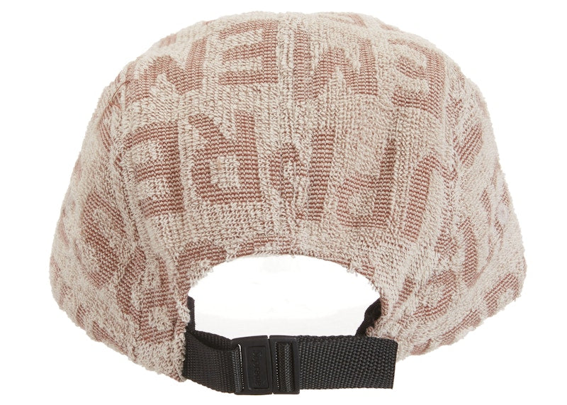 Supreme Terry Spellout Camp Cap Beige