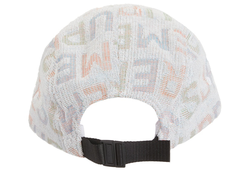 Supreme Terry Spellout Camp Cap White