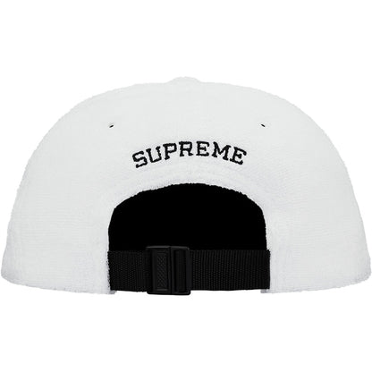 Supreme Terry Visor Logo 6-Panel White