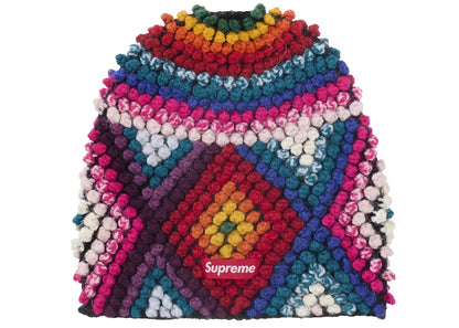 Supreme Textured Knit Beanie Multicolor