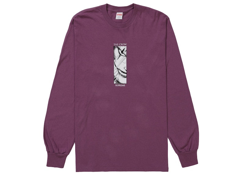 Supreme The Crow L/S Tee Plum
