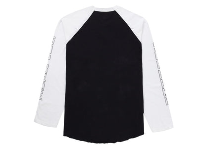 Supreme The Crow Raglan L/S Tee White Eyes