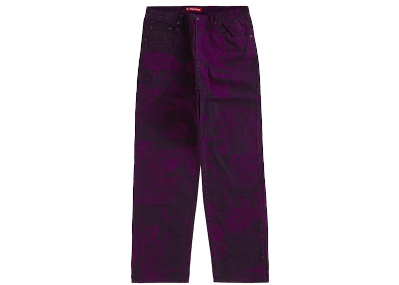 Supreme The Crow Regular Jean Purple