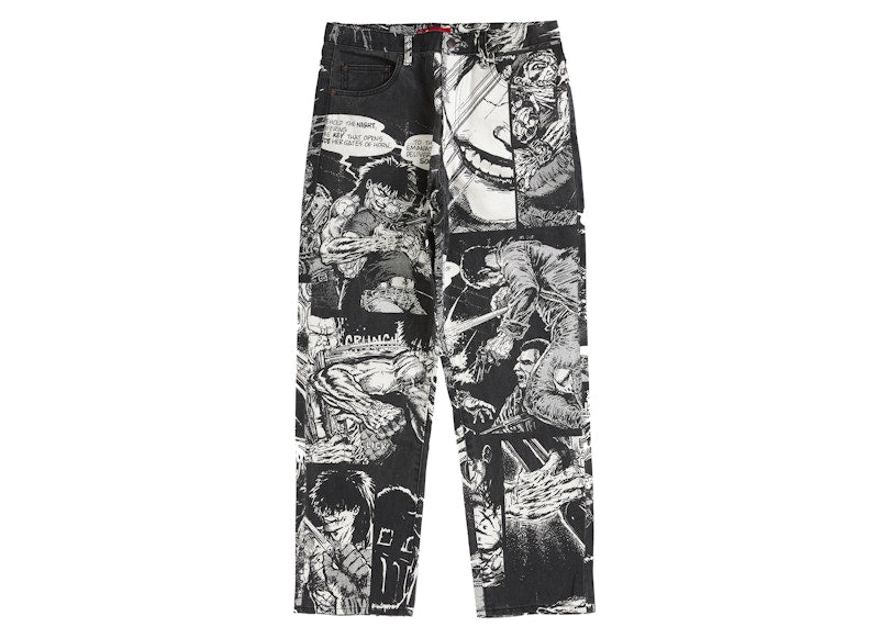 Supreme The Crow Regular Jean White