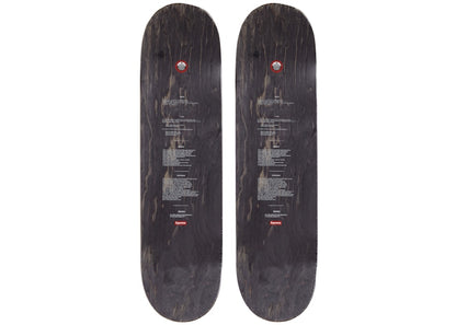 Supreme The Crow Skateboard Deck Set Crushed/Eyes