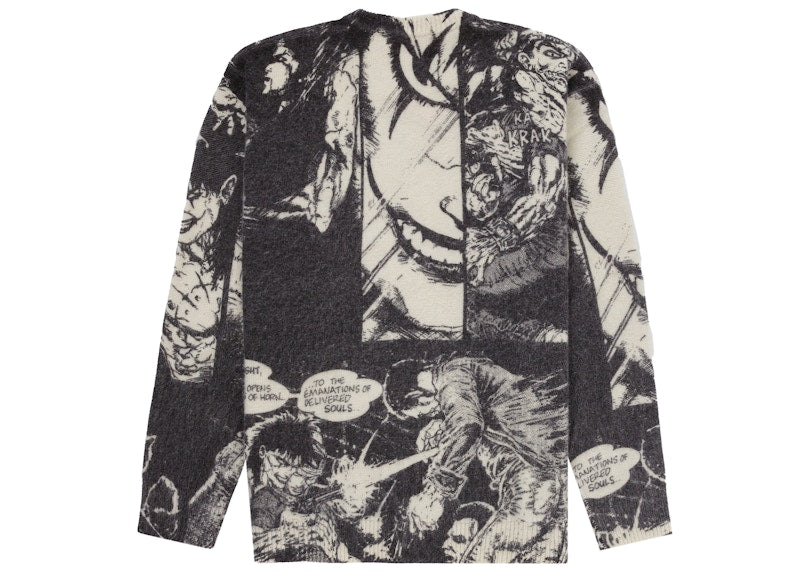 Supreme The Crow Sweater White