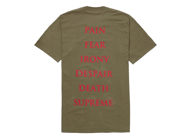 Supreme The Crow Tee Light Olive