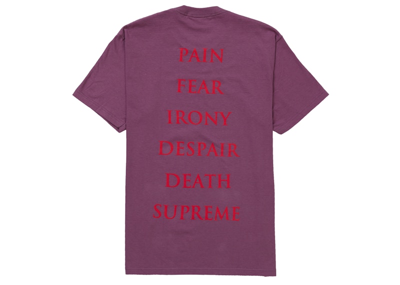 Supreme The Crow Tee Plum