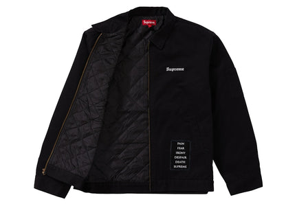 Supreme The Crow Work Jacket Black