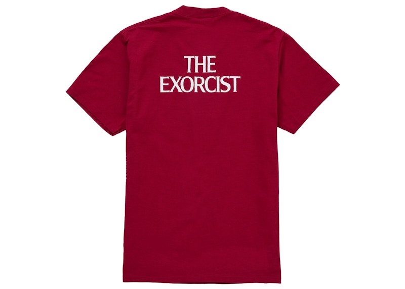 Supreme The Exorcist Puke Tee Cardinal