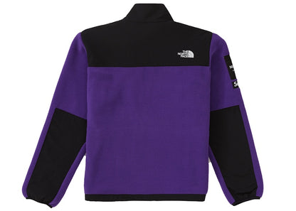 Supreme The North Face Arc Logo Denali Fleece Jacket Purple