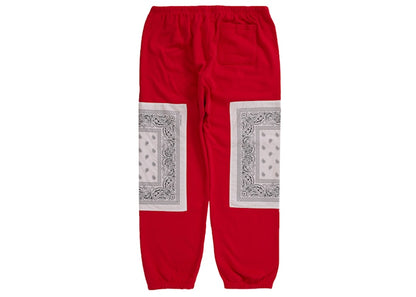 Supreme The North Face Bandana Sweatpant Red
