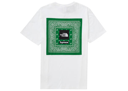 Supreme The North Face Bandana Tee White