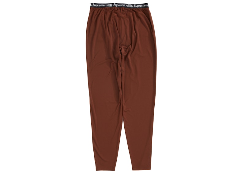 Supreme The North Face Base Layer Pant Brown