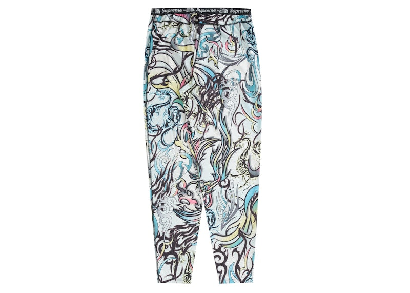 Supreme The North Face Base Layer Pant Multicolor Dragon