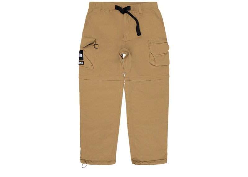 Supreme The North Face Belted Cargo Pant Gold