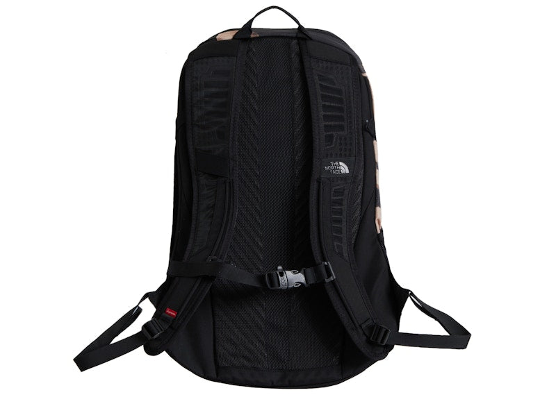 Supreme The North Face Bleached Denim Print Pocono Backpack Black