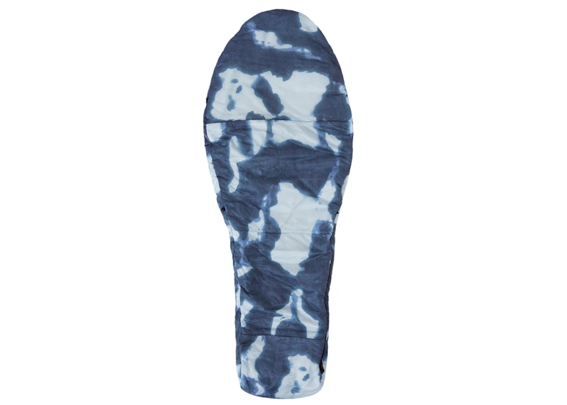 Supreme The North Face Bleached Denim Print Sleeping Bag Indigo