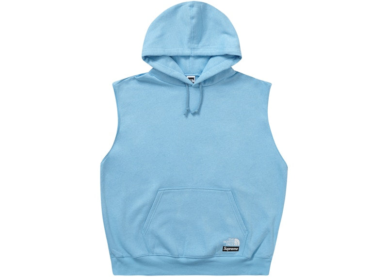 Supreme The North Face Convertible Hooded Sweatshirt Blue