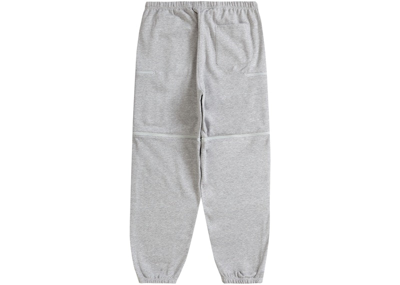 Supreme The North Face Convertible Sweatpant Heather Grey