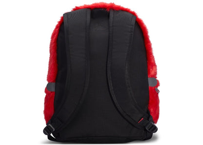 Supreme The North Face Faux Fur Backpack Red
