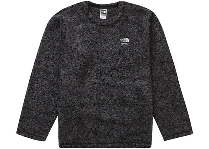 Supreme The North Face High Pile Fleece L/S Top Black