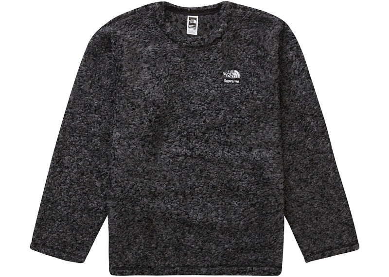 Supreme The North Face High Pile Fleece L/S Top Black