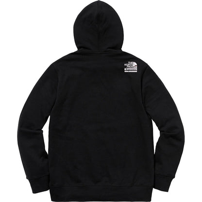 Supreme The North Face Metallic Logo Hooded Sweatshirt Black