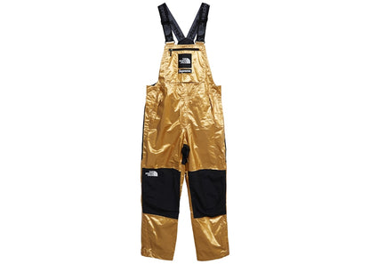Supreme The North Face Metallic Mountain Bib Pants Gold