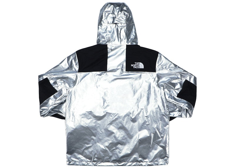 Supreme The North Face Metallic Mountain Parka Silver
