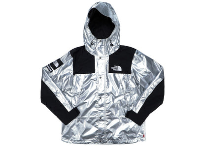Supreme The North Face Metallic Mountain Parka Silver