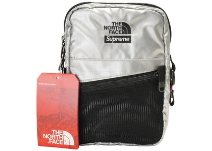 Supreme The North Face Metallic Shoulder Bag Silver