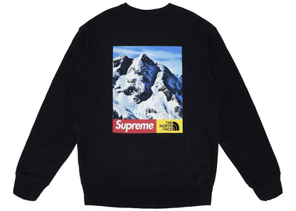 Supreme The North Face Mountain Crewneck Sweatshirt Black